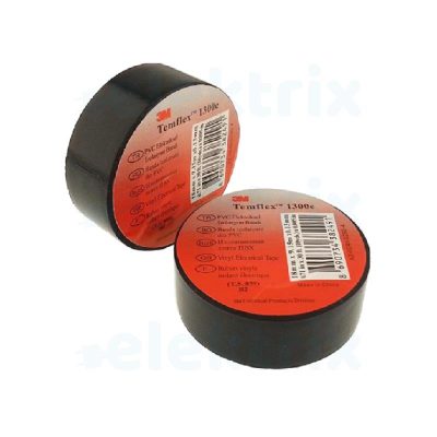 3M TEMFLEX İZOLEBANT 1300E (SİYAH) 10 'LUK PAKET