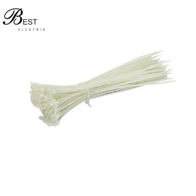 BEST  150X2,5 MM KLİPS (KABLO BAĞI) - BEYAZ (100 AD'LİK POŞET)